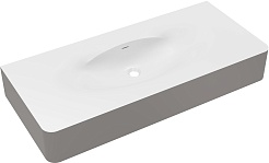 Vincea Тумба с раковиной Caprise 120 подвесная светло-серая матовая – фотография-7