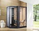 Orans Душевая кабина Diamond SR-89103RS Black – фотография-11