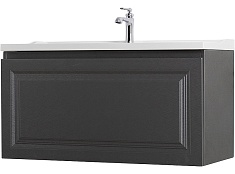 Cezares Тумба с раковиной Giubileo 100 подвесная титан