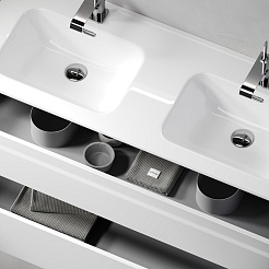 Sancos Мебель для ванной Urban 120-2 белый глянец – фотография-6