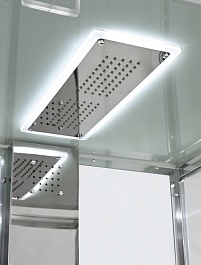 Avacan Душевая кабина 100/100 Z1910LED прозрачная – фотография-15