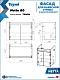 Teymi Фасад для тумбы Netta 80 белый – картинка-10