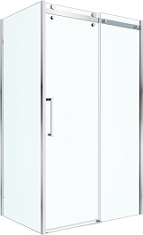 BelBagno Душевой уголок Marino MARINO-2-AH-1-130/80-C-Cr 130x80 профиль хром стекло прозрачное – фотография-1