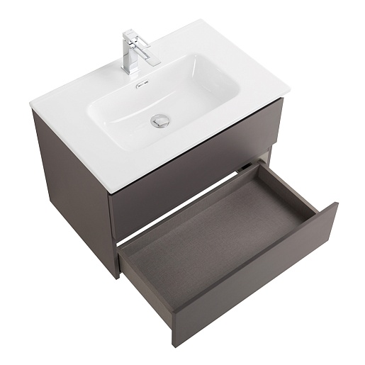 BelBagno Тумба под раковину Kraft 60 подвесная Темно-Серый матовый – картинка-7