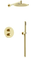 Sancos Душевой комплект Etna SC9010BG брашированное золото PVD покрытие