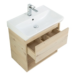 BelBagno Тумба под раковину Neon 60 подвесная Pino Bianco – фотография-3