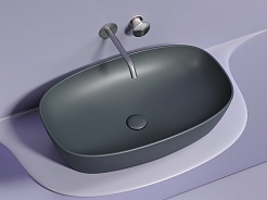 Ceramicanova Мебельная раковина Element 60 CN6049MDH тёмный антрацит матовый – фотография-7