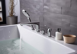 Aquatek Смеситель на борт ванны Бетта AQ1148CR хром – фотография-3