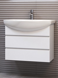 Vigo Мебель для ванной Wing 600-0-2 подвесная белая – фотография-5