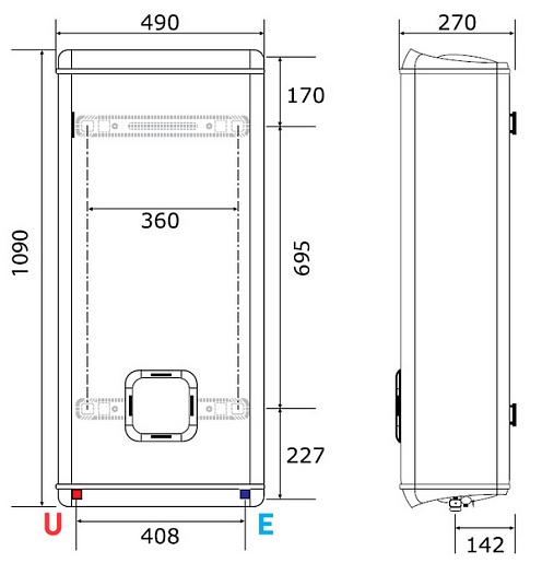 Ariston Водонагреватель накопительный ABS VLS QH 80 – фотография-6
