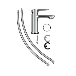 Tokito Смеситель для раковины KANDA хром TOK-KAN-1011 – фотография-7