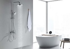 Aquatek Душевая стойка Лугано AQ2740CR хром – фотография-5