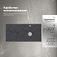 Aquanet Столешница Nova Lite 2.0 100 R графит – картинка-7