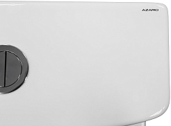 Azario Унитаз-моноблок Ansa AZ-2301 безободковый с бачком с сиденьем микролифт белый – фотография-14