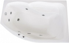 BellSan Акриловая ванна Сати 150x96 L с гидромассажем