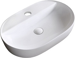 Ceruttispa Раковина накладная 50 CR0076 белая – фотография-1