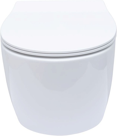 Allen Brau Чаша подвесного унитаза Fantasy 4.11HC1.20 белый глянец – фотография-32