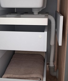 Vigo Тумба под раковину Grani 600-0-2 белая – фотография-6