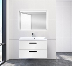 BelBagno Мебель для ванной AURORA 800 Bianco Lucido, BTN – фотография-2