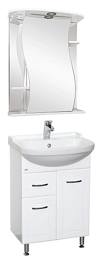 Misty Тумба с раковиной Классик 55 с 1 ящиком – картинка-3