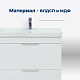 Aquanet Тумба с раковиной Ирис New 70 белая – картинка-44