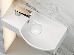 Ceramicanova Раковина Element 40/22 CN6039R белая – фотография-7