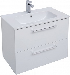 Dreja Мебель для ванны GIO 80 белый глянец – фотография-9