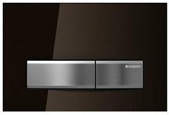 Geberit Кнопка смыва Sigma 50 115.788.SQ.5 umber glass – фотография-1