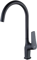Lemark Смеситель для кухни Bronx LM3705BL черный