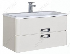 Aquanet Мебель для ванной Паллада 90 белая (175460) – фотография-3