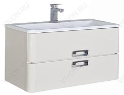 Aquanet Мебель для ванной Паллада 90 белая (175460) – фотография-3