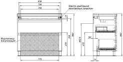 Aquanet Тумба под раковину Нота New 90 дуб веллингтон табак – фотография-13