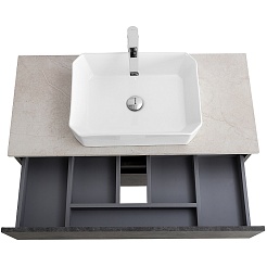 BelBagno Тумба с раковиной Molveno-46 100 подвесная ossido столешница KEP-100-MCO – фотография-5