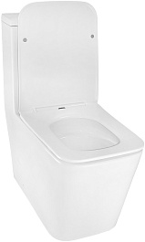 Azario Унитаз-моноблок Avanti AZ-6203 безободковый с бачком с сиденьем микролифт белый – фотография-6