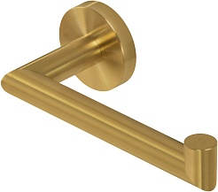 Cezares Держатель туалетной бумаги Relax RELAX-PH2-BORO брашированное золото – фотография-1