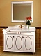 Водолей Зеркало для ванной "Анжелика 120" белое – фотография-6