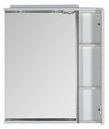 Aquanet Зеркальный шкаф "Гретта 75" венге – фотография-4