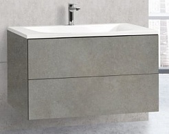 Cezares Мебель для ванной Premier-HPL  EST 100 Cemento Struttura, TCH – фотография-9