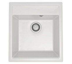 Teymi Мойка кухонная Lori Mini 45 матовая белая – фотография-1