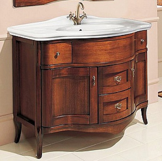 Cezares Мебель для ванной PAOLINA Ciliegio Anticato – картинка-5