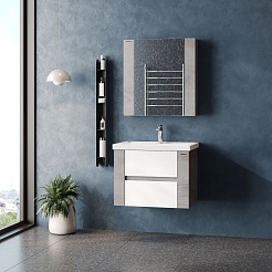 Onika Тумба с раковиной Стоун 70.13 Ателье светлое – фотография-11