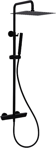 Allen Brau Душевая стойка Infinity 5.21032-31 черный матовый – фото-1