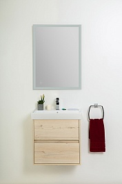 BelBagno Тумба под раковину Neon 50 с 2 ящиками подвесная Pino Bianco – фотография-7