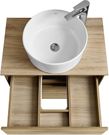 Акватон Тумба с раковиной Либерти 60 Mila 40 дуб эльвезия – фотография-4