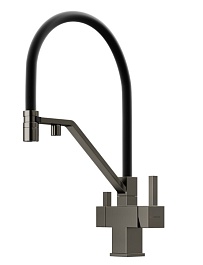 Sancos Смеситель для кухни Loro SC4007GG вороненая сталь – фотография-1