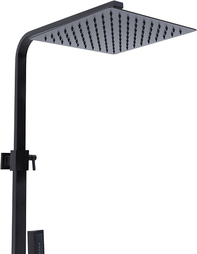 Allen Brau Душевая стойка Infinity 5.21029-31 черный матовый – картинка-11