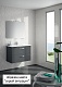 Jacob Delafon Мебель для ванной "Ola 100" серый антрацит – фотография-9