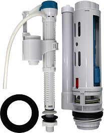 Azario Унитаз-компакт Conto AZ-T005BR безободковый с бачком с сиденьем микролифт белый – фотография-16