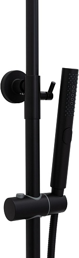 Allen Brau Душевая стойка Priority 5.31031-31 черный матовый – картинка-5