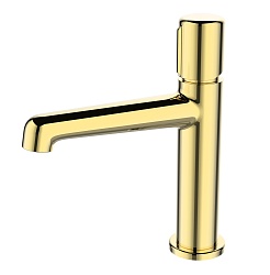 BelBagno Смеситель для раковины Uno UNO-LVM-ORO золото – фотография-1